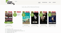 Desktop Screenshot of karlinske-filmove-leto.cz